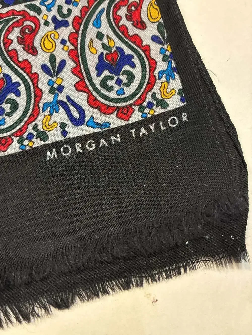 Morgan Taylor Paisley and Animal Print Long Scarf